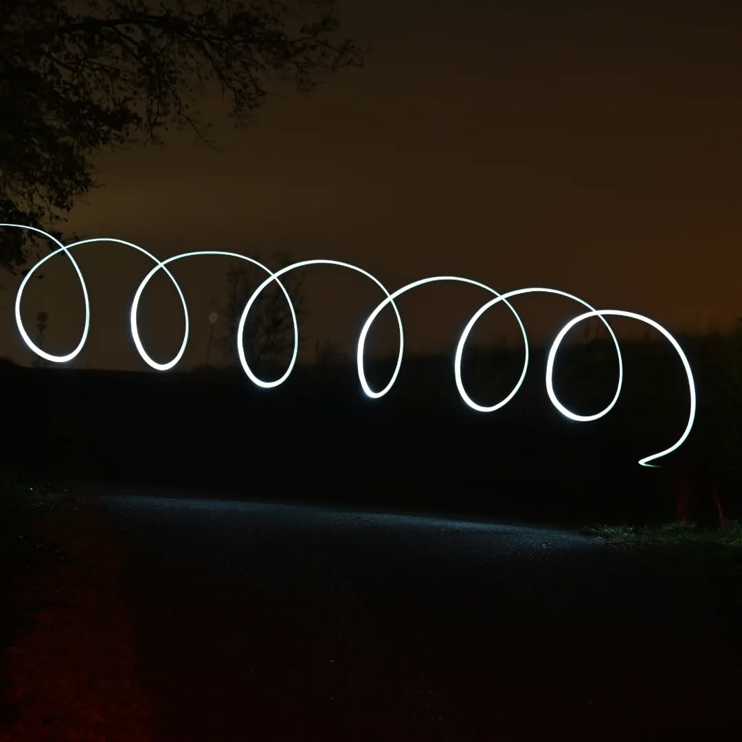 Light Painting Spiralen
